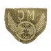 British Army Motor Cyclists (M.C.) Winged Wheel Cloth Proficiency Arm Badge