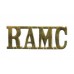 Royal Army Medical Corps (R.A.M.C.) Shoulder Title