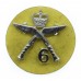 6th Gurkha Rifles Chrome Cap Badge - Queen's Crown