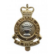 Army Catering Corps Anodised (Staybrite) Cap Badge