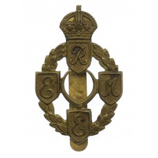 Royal Electrical & Mechanical Engineers (R.E.M.E.) Cap Badge - King's Crown (2nd Pattern)