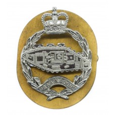 Royal Tank Regiment Anodised (Staybrite) Cap Badge