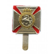 Duke of Edinburgh's Royal Regiment Anodised (Staybrite) Cap Badge