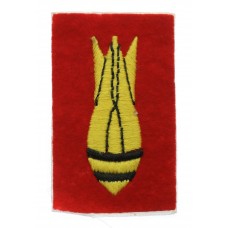 Bomb Disposal Royal Engineers Cloth Arm Badge