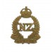 New Zealand Expeditionary Force (N.Z.E.F.) Collar Badge - King's Crown
