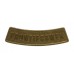 Legion of Frontiersmen Shoulder Title