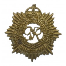 George VI Royal Canadian Army Service Corps Cap Badge