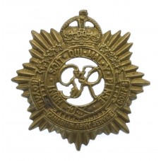 George VI Royal Canadian Army Service Corps Cap Badge