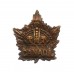 Canadian WWI General Service Collar Badge (Caron Bros 1915)