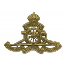 Canadian Field Artillery Cap Badge - King's Crown