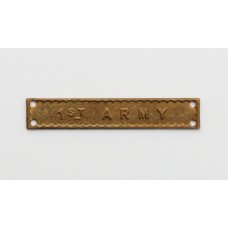 WW2 1st Army Medal Clasp for Africa Star