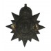 Canadian Victoria Rifles of Canada Cap Badge - King's Crown