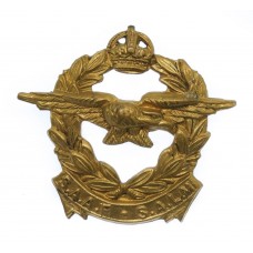 South African Air Force (S.A.A.F. - S.A.L.M.) Collar Badge - King