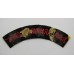 Royal Armoured Corps (ROYAL ARMOURED CORPS) Cloth Shoulder Title