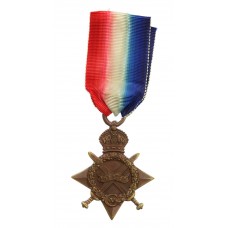 WW1 1914-15 Star - Gnr. A.H. Tarry, Royal Garrison Artillery