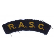 Royal Army Service Corps (R.A.S.C.) Cloth Shoulder Title