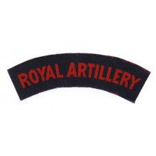 Royal Artillery (ROYAL ARTILLERY) Printed Shoulder Title