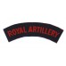Royal Artillery (ROYAL ARTILLERY) Printed Shoulder Title