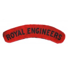 Royal Engineers (ROYAL ENGINEERS) Printed Shoulder Title