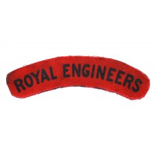 Royal Engineers (ROYAL ENGINEERS) Printed Shoulder Title