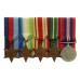 WW2 Merchant Navy Casualty Medal Group of Five - Chief Electrical Artificer J.L. Thompson, M.V. Port Victor, Merchant Navy