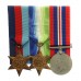 WW2 Merchant Navy Casualty Medal Group of Three - 3rd Radio Officer James Russell Burns, S.S. Empire Ability, Merchant Navy