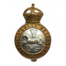 5th Dragoon Guards Cap Badge - King's Crown