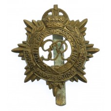 George VI Royal Army Service Corps (R.A.S.C.) Cap Badge