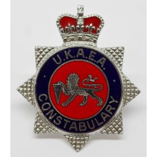 United Kingdom Atomic Energy Authority (U.K.A.E.A.) Constabulary Enamelled Cap Badge