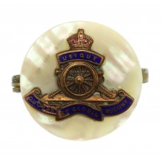 Royal Artillery Sweetheart Brooch