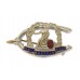 WWI Norfolk Regiment Enamelled Sweetheart Brooch