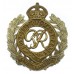 George VI Royal Engineers Bi-Metal Cap Badge