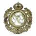 George VI Royal Engineers Bi-Metal Cap Badge