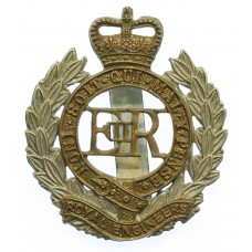 EIIR Royal Engineers Bi-Metal Cap Badge