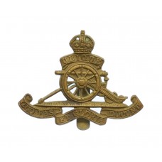 Royal Artillery Beret Badge - King's Crown