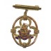 West Riding Regiment (Duke of Wellington's) Pendant Sweetheart Brooch