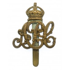 Army Pay Corps (A.P.C.) Cap Badge - King's Crown