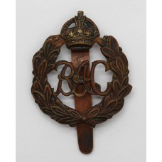 Royal Armoured Corps (R.A.C.) Cap Badge - King's Crown (1st Pattern)