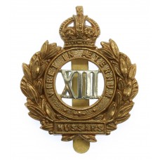 Edwardian 13th Hussars Cap Badge