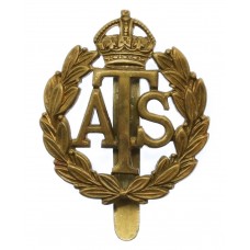 Auxiliary Territorial Service (A.T.S.) Cap Badge - King's Crown