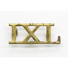 9th Lancers (IXL) Shoulder Title