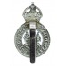 Eastbourne Borough Police Cap Badge - King's Crown