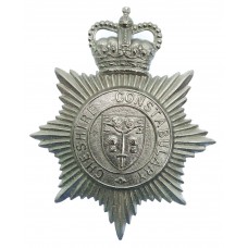 Cheshire Constabulary Helmet Plate - Queen's Crown