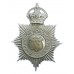 Warrington Borough Police Helmet Plate - King's Crown