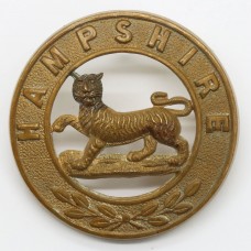 Hampshire Regiment Helmet Plate Centre