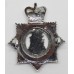 Gwynedd Constabulary Senior Officer's Enamelled Cap Badge - Queen's Crown
