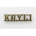 King's Own Yorkshire Light Infantry (K.O.Y.L.I.) Shoulder Title