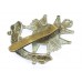Notts & Derby Regiment (Sherwood Foresters) Cap Badge - King's Crown