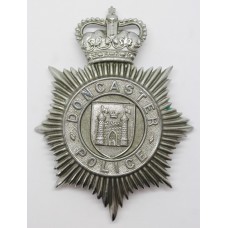 Doncaster Borough Police Helmet Plate - Queen's Crown