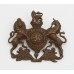 General Service Corps Officer's Service Dress Cap Badge - King's Crown